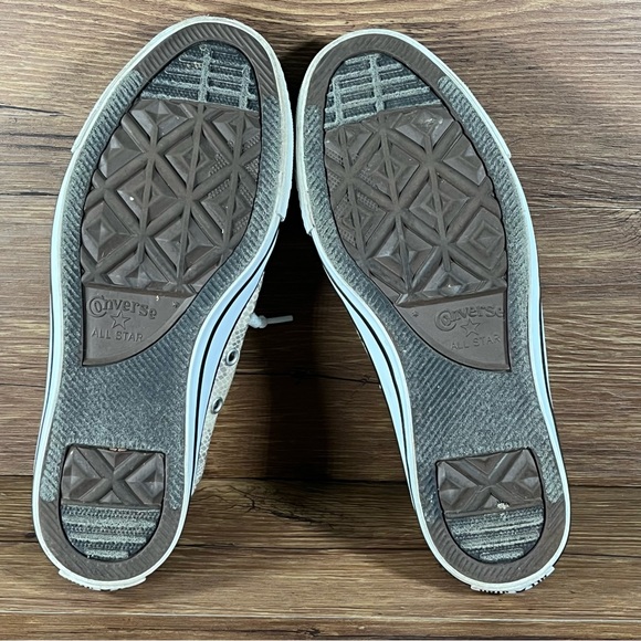 CONVERSE Shoreline Snakeskin Women’s Size 8 Slip-On Shoes - Picture 5 of 6